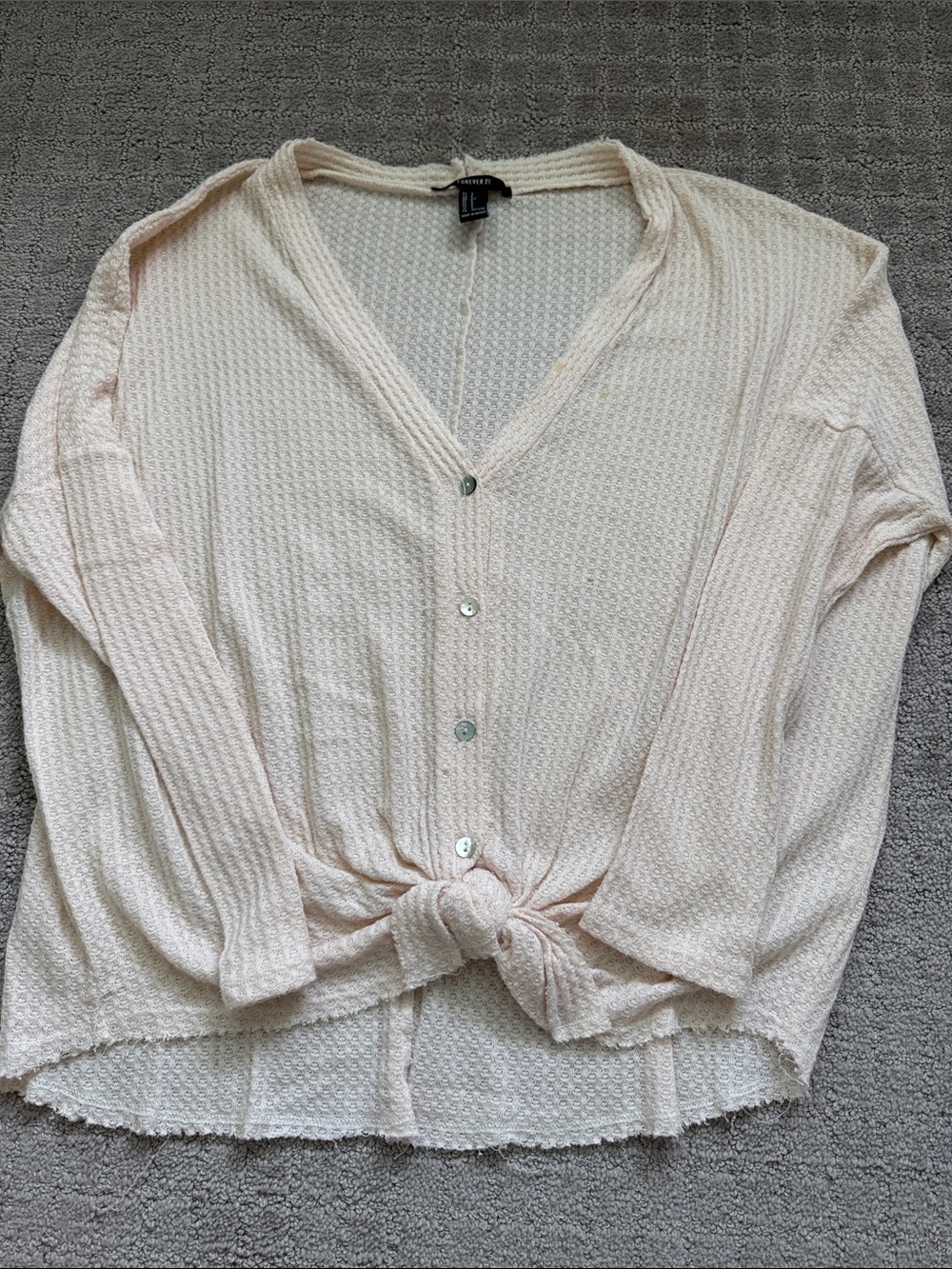 Waffle long sleeve